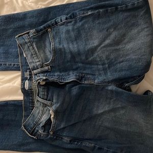 Old navy sky high straight jeans